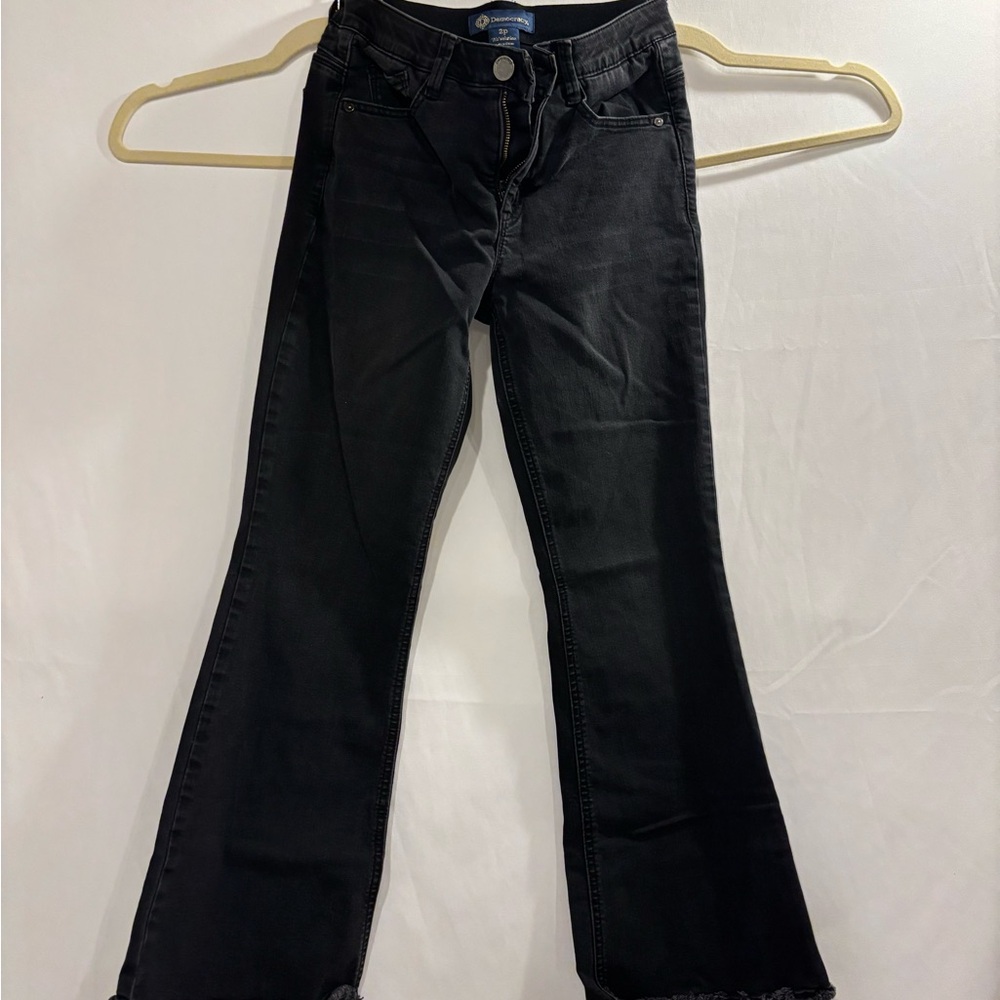 Black Flared Democracy Jeans